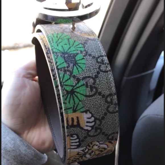 COPY - Supreme GG Bengal Belt. Beige/Brown/Multicolor - Picture 4 of 6